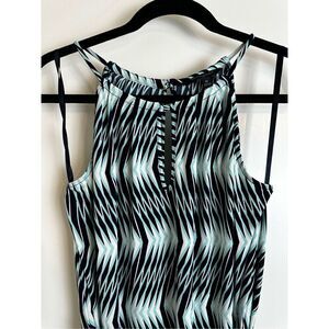 Banana Republic dress blue/turquoise/white Size M
